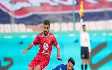 پیروزی یک نیمه‌ای پرسپولیس برابر استقلال/گلزنی مدافع دربازی پرتنش