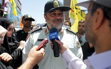 فرمانده ناجا: مشکل امنیتی از راهپیمایی گزارش نشده است