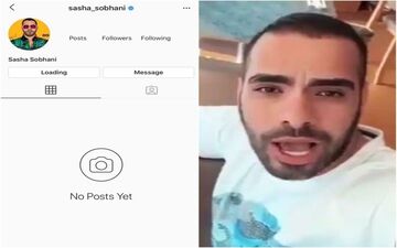 صفحه اینستاگرام ساشا سبحانی هم مسدود شد