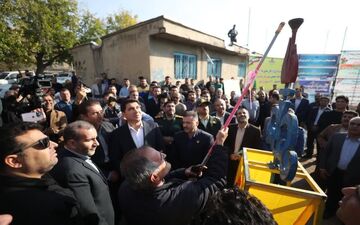 آیین گازرسانی به ۲۱ روستا و شش واحد صنعتی شهرستان جوانرود