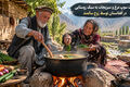 ویدئو | پخت سوپ مرغ و سبزیجات به سبک روستایی در افغانستان توسط زوج سالمند
