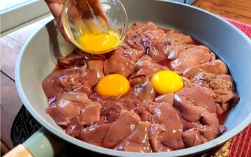 جگر مرغ به سبک هلندی، یک غذای خوشمزه و مقوی + آموزش تهیه