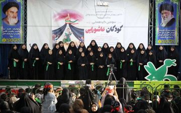  سومین آیین گردهمایی «کودکان عاشورایی» در شهرستان سنقر برگزار شد