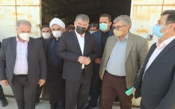 ازدید وزیر جهاد کشاورزی از واحد خوراک دام و طیور چرداول