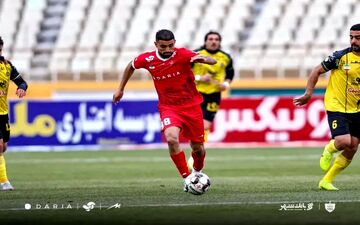 زمان خودنمایی کاظمیان در پرسپولیس