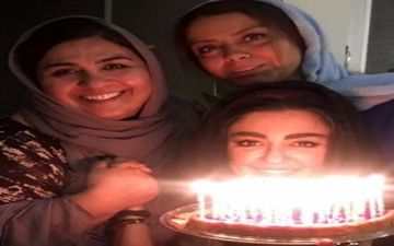 غافلگیر شدن شقایق فراهانی در تولد 45 سالگی اش