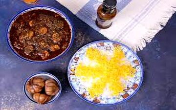 غذای سالم دریایی | خورشت قلیه میگو
