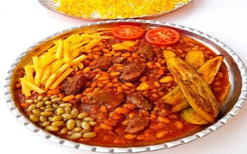 خورش لوبیا سفید مجلسی با طعم بسیار عالی رو این طوری درست کن