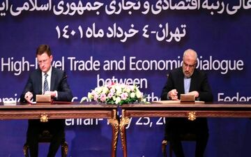 امضای ۳ سند همکاری میان ایران و روسیه