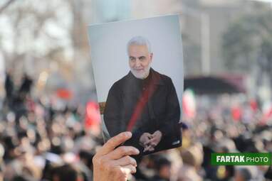راهپیمایی وداع با سردار سلیمانی