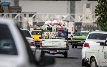 برخورد پلیس راهور غرب استان تهران با رانندگان خودروهای پلاک مخدوش