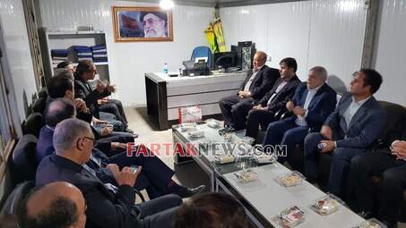 کلنگ زنی مجتمع فرهنگی ورزشی سرپل ذهاب توسط بانک شهر