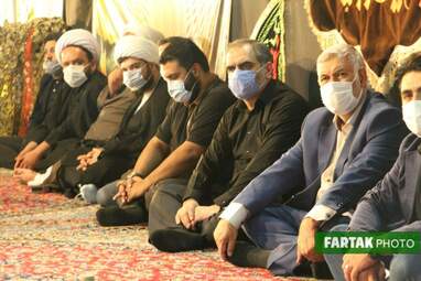مراسم درگذشت والده مکرمه حجت‌الاسلام  رئیس سازمان گسترش اقتصاد مقاومتی 