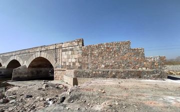 
پل تاریخی "چهر" کرمانشاه مرمت شد