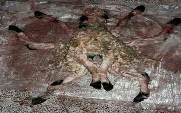 تولد یک نوزاد میش عجیب‌الخلقه در بوانات