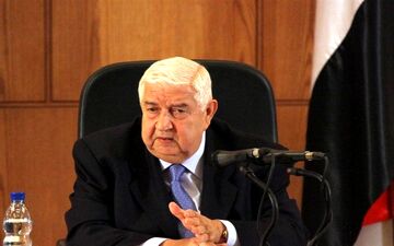 تاکید المعلم بر حمایت از حق فلسطینیان در تعیین سرنوشت