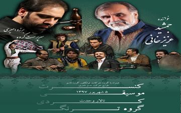 اجرای گروه موسیقی ترنگ با نوای دلنشین عزیزخانی در تالار وحدت