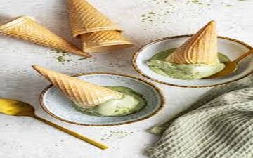 طرز تهیه بستنی ماچا | واقعا فوق العاده س!!