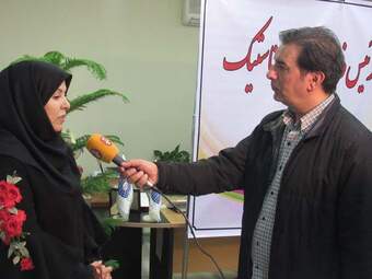 دکتر زهرا اینچه درگاهی رئیس فدراسیون ژیمناستیک به روایت تصویر