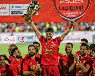 جشن اهدای جام قهرمانی سوپر جام به پرسپولیس