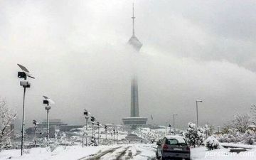 آغاز بارش برف و باران از فردا شب در تهران | تهرانی‌ها منتظر یخبندان باشند؟