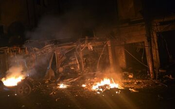 انفجار در حومه دمشق به گوش رسید