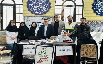 ارائه بیش از ۱۰۰۰ خدمت دارویی و درمانی رایگان توسط بسیج جامعه پزشکی کرمانشاه در جنگ رمضان