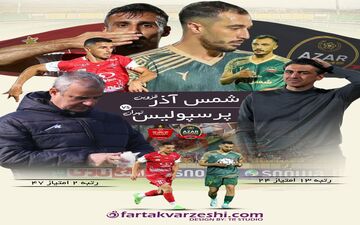 شمس آذر - پرسپولیس؛ جدال بقا و قهرمانی در قزوین!
