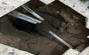  سقوط خانم خانه به چاه ۱۲ متری در آشپزخانه +عکس