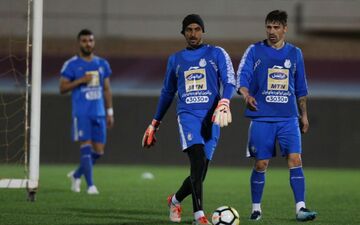  زوج باقری در بازی با الهلال کیست؟