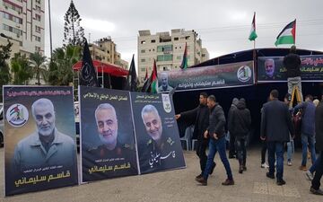رهبر جهاد اسلامی: فلسطین و قدس همیشه در قلب حاج قاسم بودند