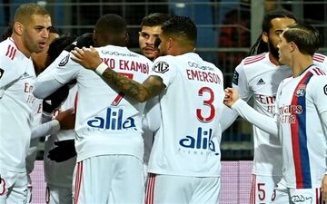 لوشامپیونه| لیون با کسب ۳ امتیاز مون‌پولیه را ترک کرد