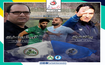 پیکان  - ذوب‌آهن؛ جدال پیکان پر فراز و نشیب عنایتی با تیم با نظم‌ ربیعی 