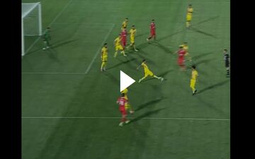 گل اول پرسپولیس به فجرسپاسی + ویدئو