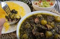 طرز تهیه خورشت آلو گشنیز | خیلی خوشمزه س