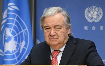 دبیرکل سازمان ملل: برای صلح در خاورمیانه باید تلاش کنیم