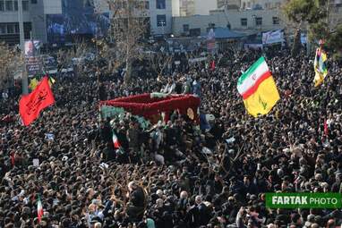 راهپیمایی وداع با سردار سلیمانی