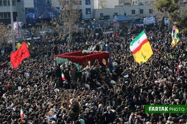 راهپیمایی وداع با سردار سلیمانی