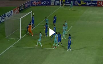 گل اول پیکان به استقلال خوزستان توسط طاهری + ویدئو