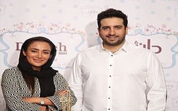 خانم بازیگر در مراسم تولد خواننده معروف