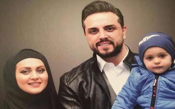 تصاویری از حضور سوفیا دختر یکتا ناصر در تولد پسر پدرام کریمی