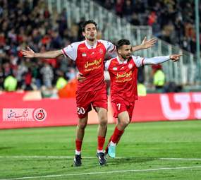 گزارش تصویری دیدار پرسپولیس تهران و شمس آذر قزوین