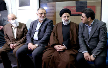 رئیسی هم مترو سوار شد