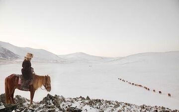  عکس منتخب نشنال جئوگرافیک | کوچ زمستانه
