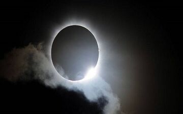 وجوب نماز آیات برای ماه‌گرفتگی جمعه شب
