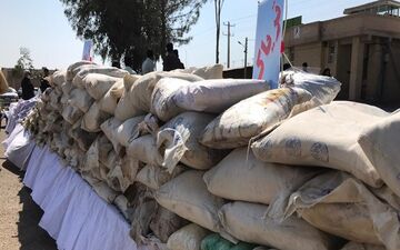 کشف بیش از ۲ تن موادمخدر در ایرانشهر
