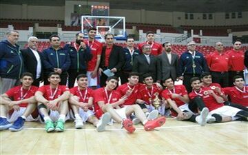  قهرمانی ایران در بسکتبال جوانان غرب آسیا 