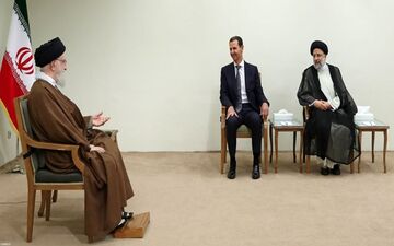 رهبر انقلاب خطاب به بشار اسد: همه به سوریه به‌عنوان یک قدرت نگاه می‌کنند
