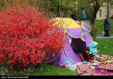 روز طبیعت در پارک ملت تهران + تصاویر