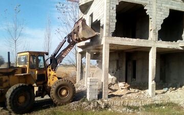 شناسایی 237 فقره تغییر کاربری اراضی در کرمانشاه/ ۱۲۸ مورد ساخت و ساز غیرمجاز تخریب شد  